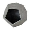 25.98"Modern Pet Furniture Cat Carrier Side Table, Sofa Side Table, Planter MDF Multifunctional Furniture, Cement Gray