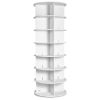 VEVOR 7 Tiers Rotating Shoe Rack Tower, 360Â°Spinning Shoe Display, Revolving Shoe Rack Storage Round Carousel, Lazy Susan Shoe Rack Organizer