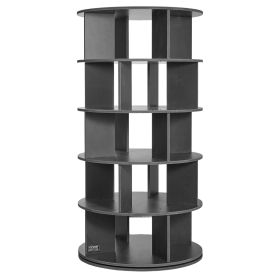 VEVOR 5 Tiers Rotating Shoe Rack Tower, 360Â°Spinning Shoe Display, Revolving Shoe Rack Storage Round Carousel, Lazy Susan Shoe Rack Organizer