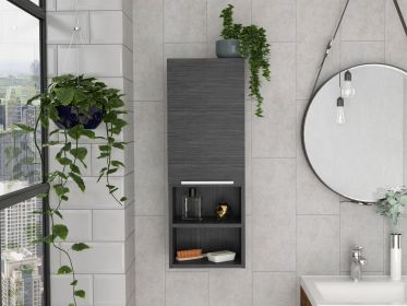 Milwaukee Medicine Cabinet, Two Shelves, Single Door Cabinet, Two Interior Shelves (Color: as Pic)